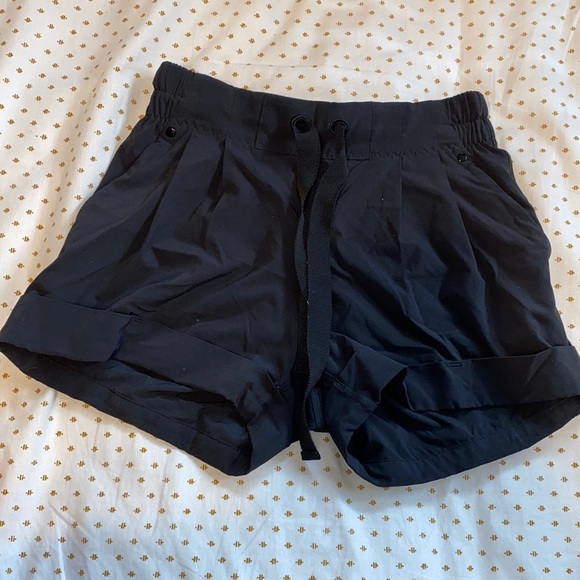 lululemon athletica Pants - Lululemon black athletic shorts